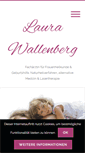 Mobile Screenshot of frauenaerztin-wallenberg.de